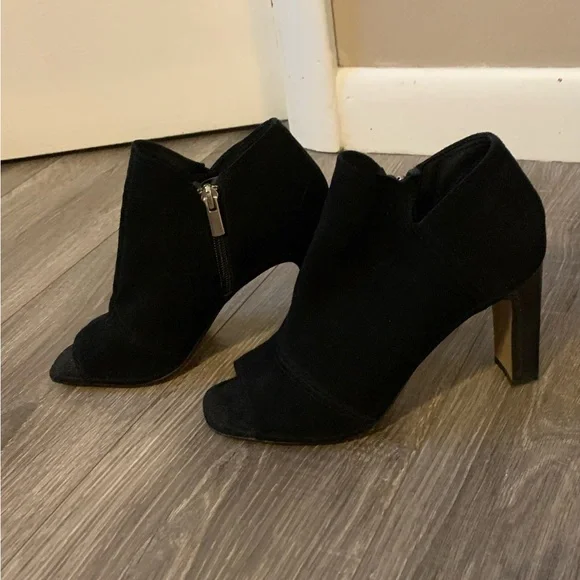 Steven By Steve Madden - Jette Open Toe Ankle Boot, black , 7M, Like New,No Box - Picture 6 of 16